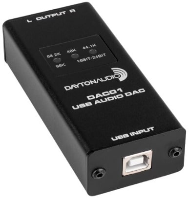 Dayton Audio DAC01 Digital to Audio Convertor